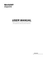 Sharp LC-65N7000U TV Operating Manual